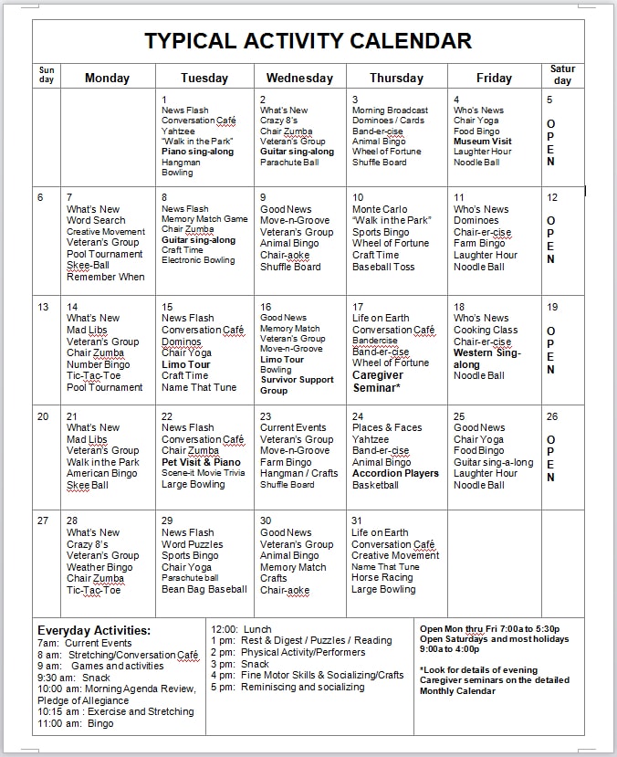 Activities For Adult 91